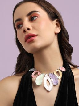 Sohi - Abstract Halo Necklace