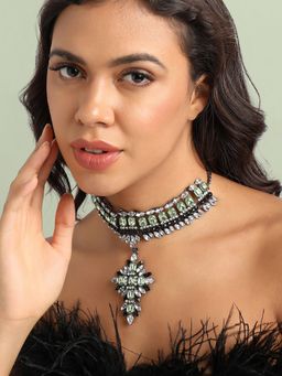 Sohi - Crystal Drop Necklace