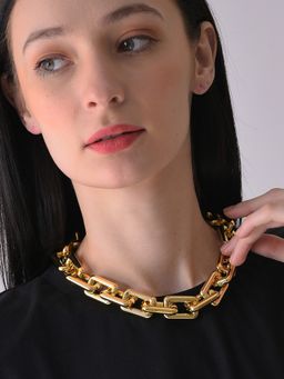 Sohi - Gold Plated Designer Necklace