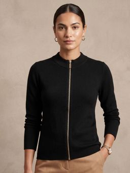 CAYMAN - Women Self Design Woollen Cardigan