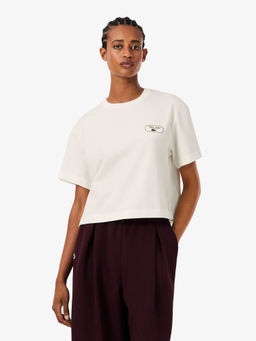 Lacoste - Oversized Tennis Heritage Badge T-shirt