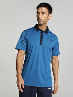 Puma - Gamer Mens Blue Polo T-Shirt