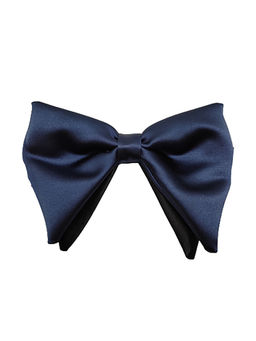 The Tie Hub - Navy Blue Butterfly Bow Tie