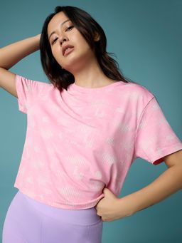 FEIER - Pink Printed T-Shirt