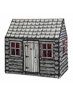 Role Play - Log Cabin Play Tent