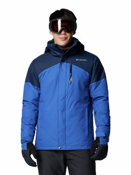 Columbia - Mens Blue Omni-Heat Reflective Last Tracks II Jacket