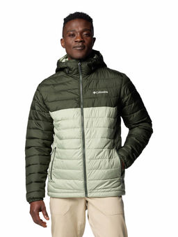Columbia - Mens Green Omni-Heat Reflective Powder Lite II Jacket