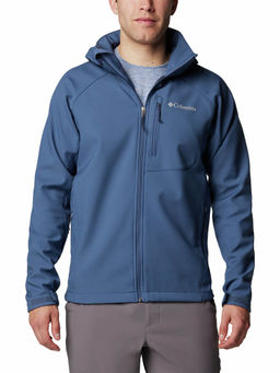 Columbia - Mens Blue Omnishield Cascade Ridge III Softshell Water and Wind Resistant Jacket