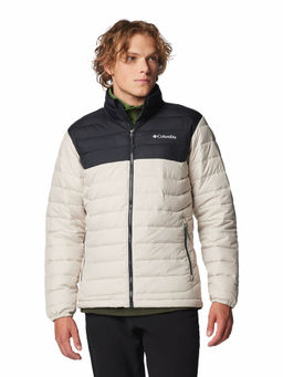 Columbia - Mens Beige Omni-Heat Reflective Powder Lite II Jacket
