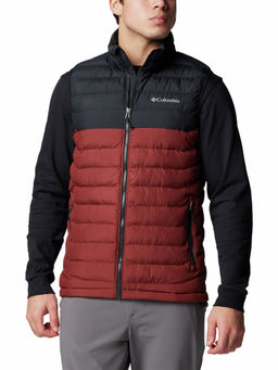 Columbia - Mens Red Omni-Heat Reflective Powder Lite II Vest