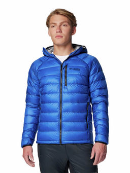 Columbia - Mens Blue Omni-Heat Arctic Arctic Crest Down Jacket