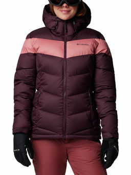 Columbia - Womens Maroon Omni-Heat Reflective Abbott Peak II Insulated Jacket