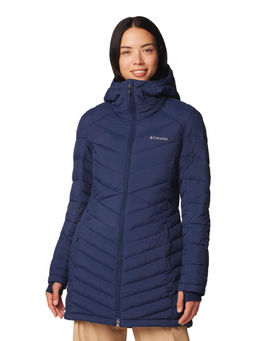 Columbia - Womens Navy Omni-Heat Infinity Joy Peak II Mid Jacket