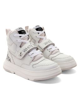 Whitesta - White Leather Women Sneaker
