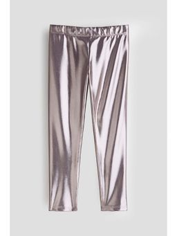 H&M - Girls Silver Leggings