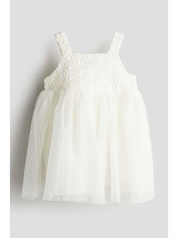 H&M - Girls White Tulle Dress