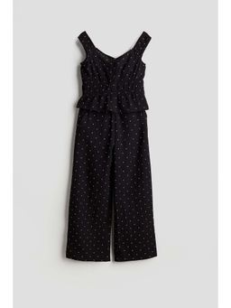 H&M - Girls Black 2-Piece Crepe Set