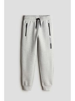 H&M - Boys Grey Heavy Jersey Joggers