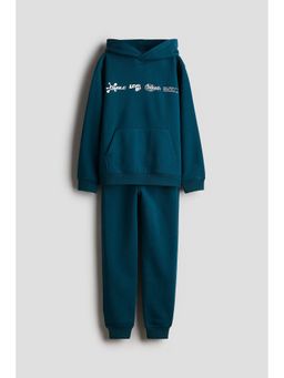 H&M - Boys Green 2-Piece Sweatshirt Set