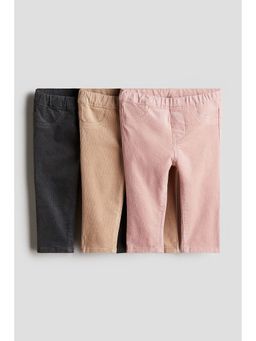H&M - Girls Multi-Color 3-Pack Denim Jeggings