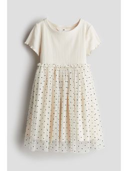 H&M - Girls White Tulle Dress