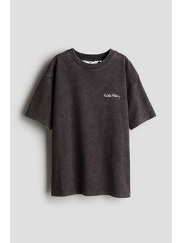 H&M - Boys Grey Printed T-Shirt