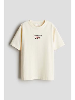 H&M - Boys Beige Motif-Detail T-Shirt