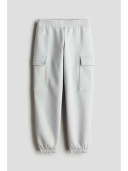 H&M - Girls Grey Cargo Joggers