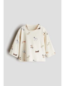 H&M - Boys White Long-Sleeved T-Shirt