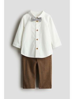 H&M - Boys Brown 3-Piece Dressy Set