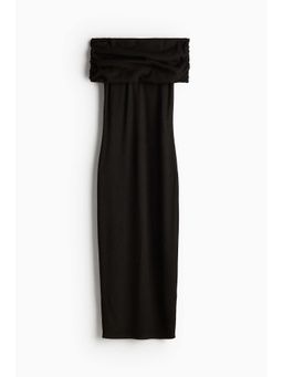 H&M - Women Black Off-The-Shoulder Dress