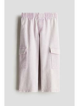 H&M - Girls Purple Wide-Leg Cargo
