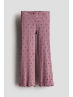 H&M - Girls Pink Flared Leggings