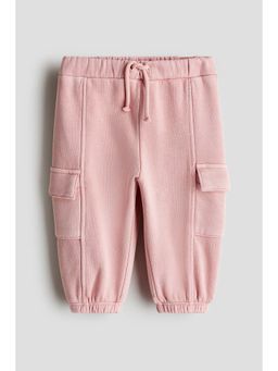 H&M - Kids Pink Washed Cargo Joggers