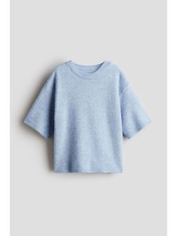 H&M - Girls Blue Knitted T-Shirt