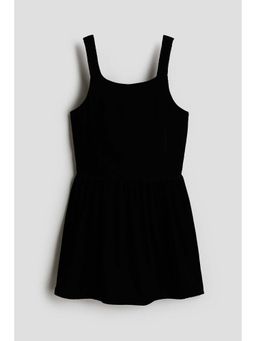 H&M - Girls Black Velvet Dress