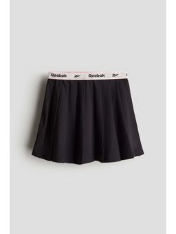H&M - Girls Black Pleated Jersey Skirt