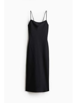 H&M - Women Black Tie-Detail Strappy Dress