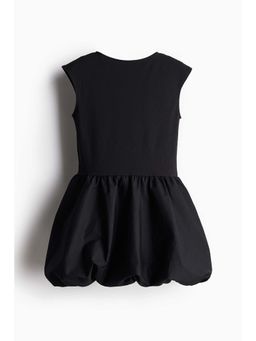 H&M - Women Black Bubble-Hem Dress