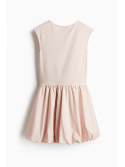 H&M - Women Pink Bubble-Hem Dress