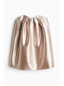 H&M - Women Pink Satin Bandeau Dress