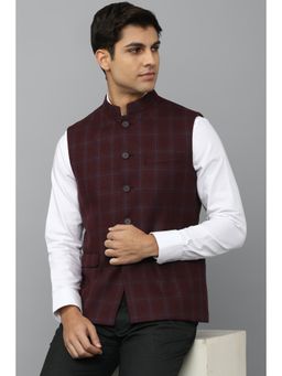 Louis Philippe - Brown Nehru Jacket