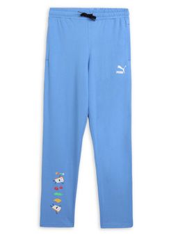 Puma - Classics Graphic Kids Blue Track Pant