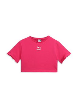 Puma - Ruffles G Girls Pink T-Shirt