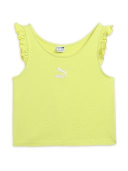 Puma - Ruffles G Girls Yellow Tank