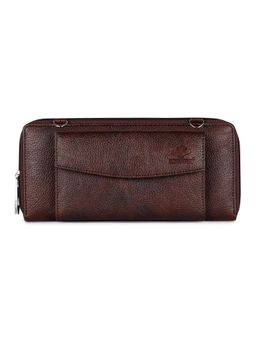The Clownfish - The Dark Brown Faux Leather Womens Wallet