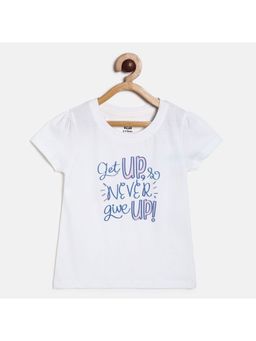 MINI KLUB - Kids Girls White Knit Top