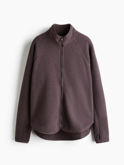 H&M - Women Brown Teddy Sports Jacket