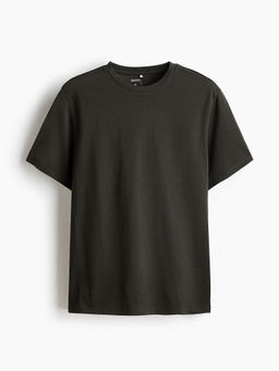 H&M - Men Green Cooling Regular Fit T-Shirt