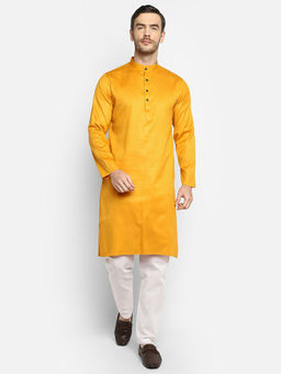 Devoiler - Regular Fit Long Kurta For Men
